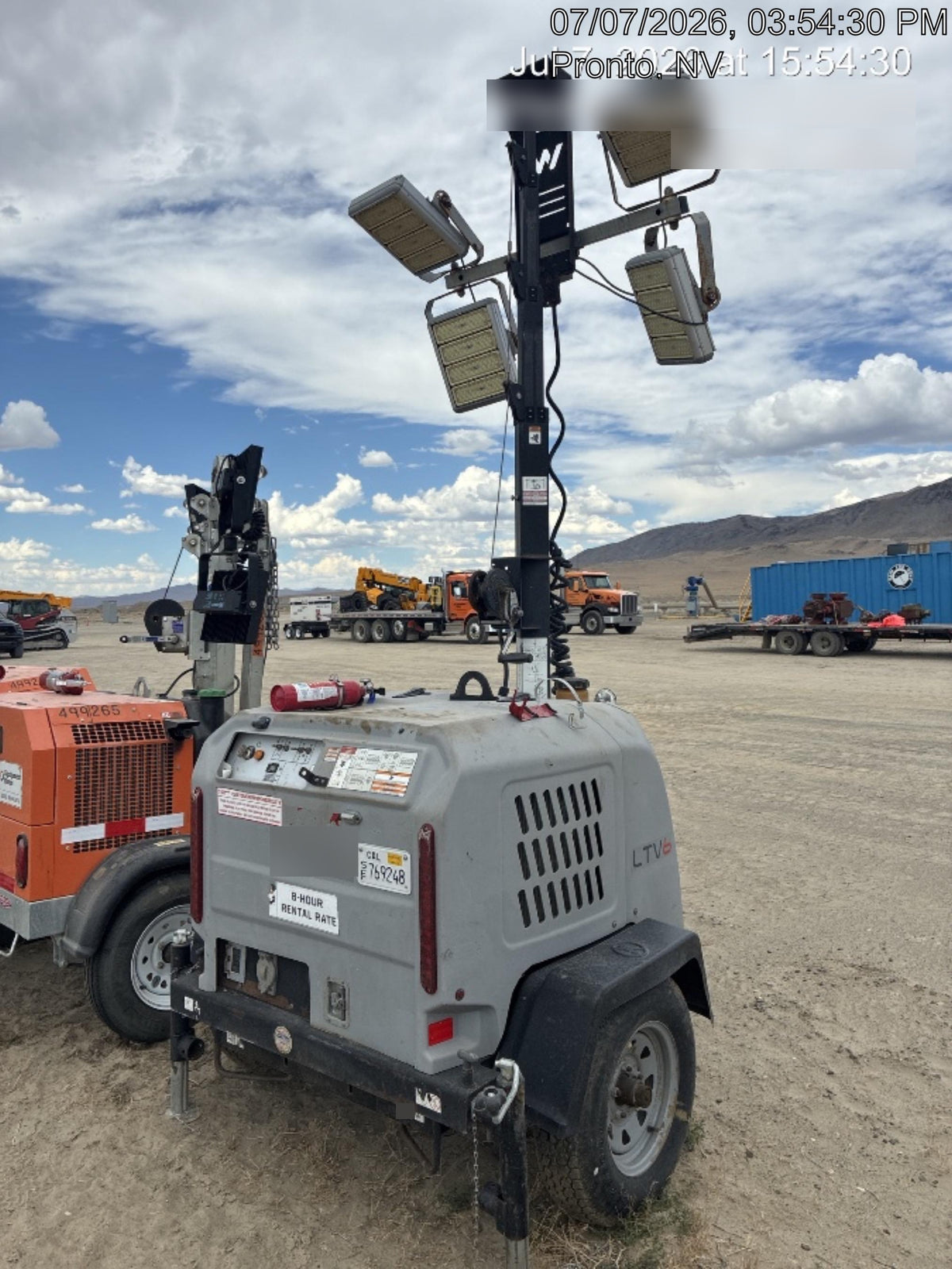 2019 Wacker Neuson LTV6K-LED LED Light Towers