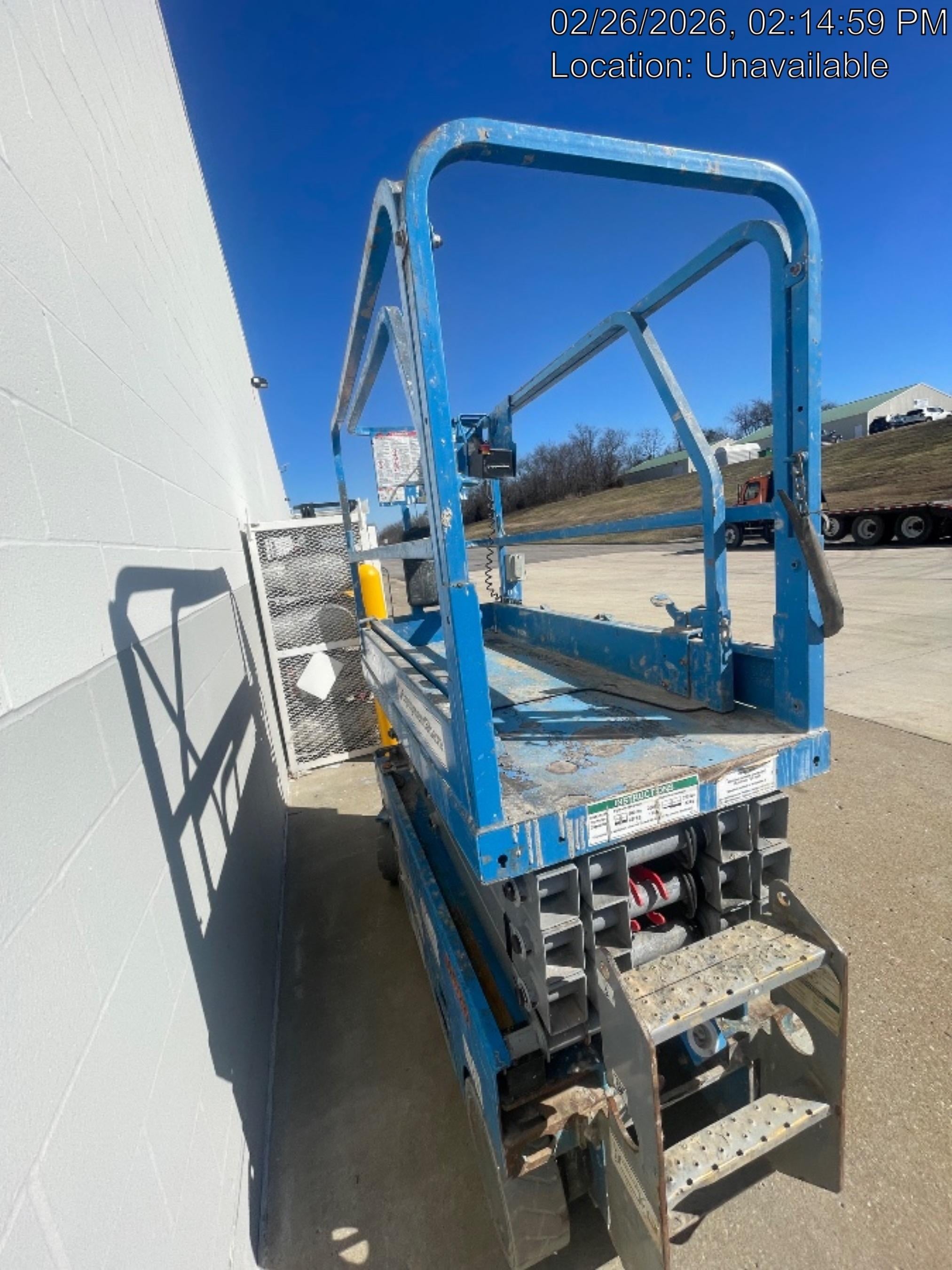 2019 Genie GS-1930 Fixed Rails with Chain Entry
