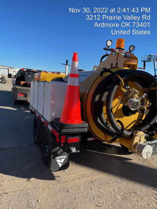 2023 Vac-Tron LP573XDT T4 Koehler Diesel Engine, 500 Gallon Debris Tank, x2 100 Gallon Water Tanks