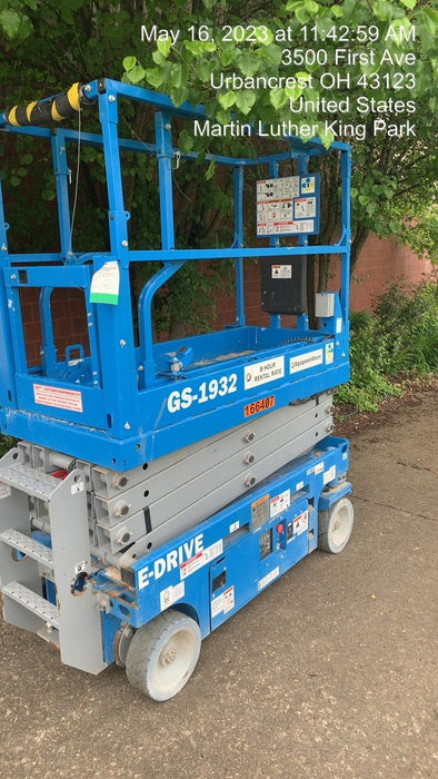 2021 Genie GS-1932 Electric Drive, Sld NM Tires, DBcns, EST