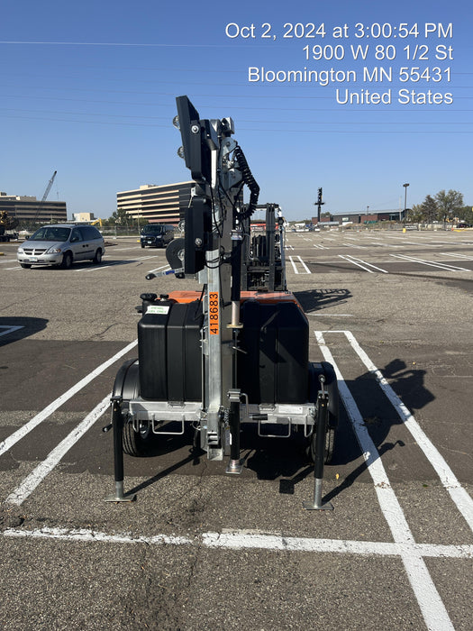 2024 Wanco WLTT-4MM4K Diesel, Deep Sea Controller, Shore Power Plug, Auto Start, (4) 350W LED Floodlights, 4kW Generator, 60 Gal Fuel Tank, 2" Ball, T3