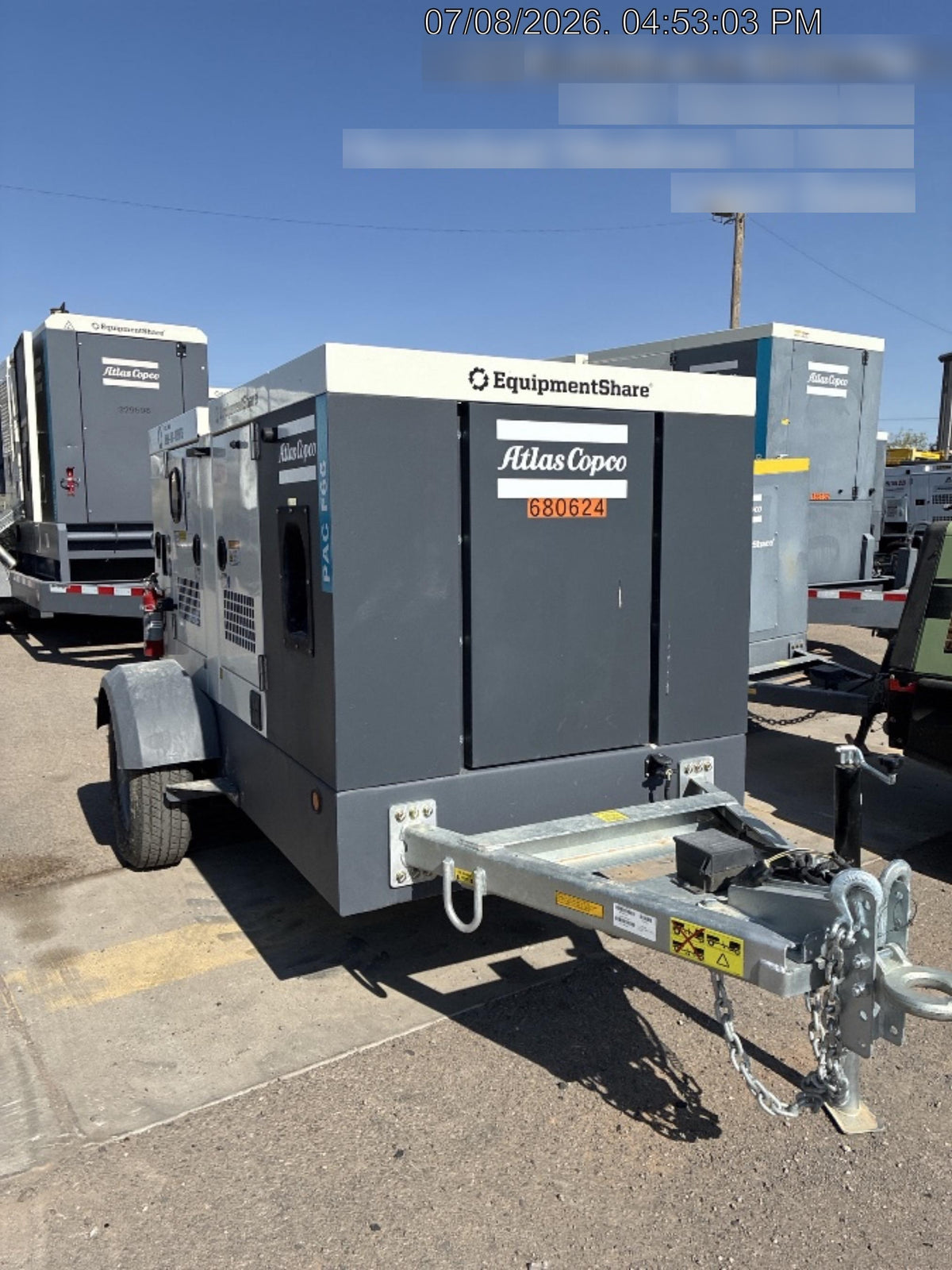 2026 ATLAS COPCO PAC F66 KD-S