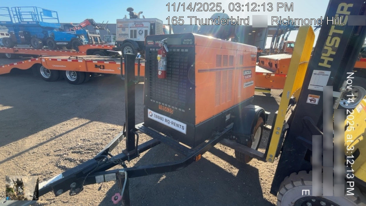 2021 Lincoln Electric Vantage 549X Ready Pak 3, ORANGE (includes trailer, cable rack, fender light kit)