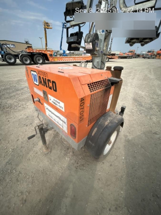 2024 Wanco WLTT-4MM4K Diesel, Deep Sea Controller, Shore Power Plug, Auto Start, (4) 350W LED Floodlights, 4kW Generator, 60 Gal Fuel Tank, 2" Ball, T3