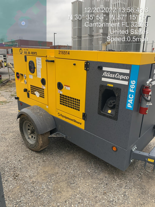 2022 ATLAS COPCO PAC F66 KD-S