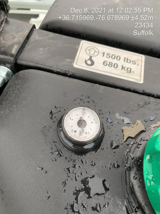 2021 Allmand NLV3GR (4) LED Light Fixture 350W, 23' Vertical Mast, 3kW Prime, Towable, Deep Sea L401, Leveling Jacks, Yanmar T4F 5.8hp