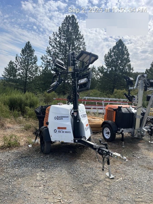 2023 Generac MLT2 Diesel, Flex Switch 120V Input, Powerzone Controller, (4) 320W LED Lights, 4kW Generator, 39.9 Gal Fuel Tank, 2" Ball, T3