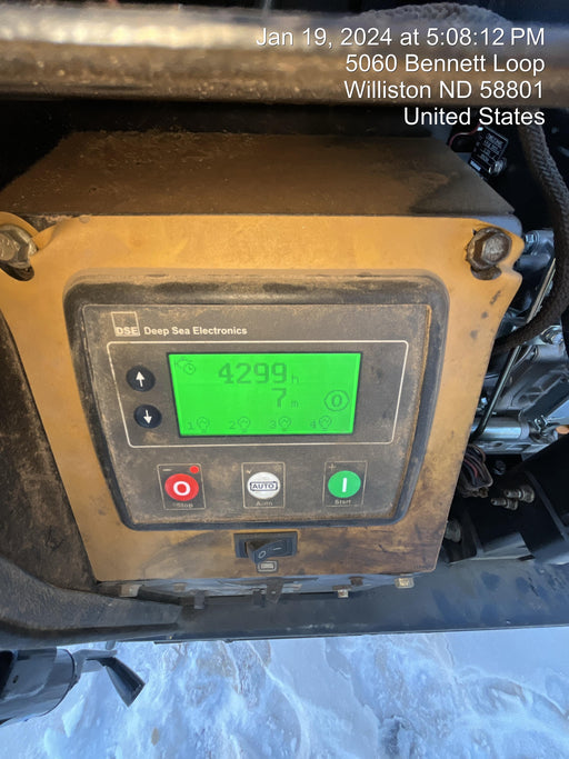 2022 Allmand NLV3GR (4) LED Light Fixture 350W, 23' Vertical Mast, 3kW Prime, Towable, Deep Sea L401, Leveling Jacks, Yanmar T4F 5.8hp