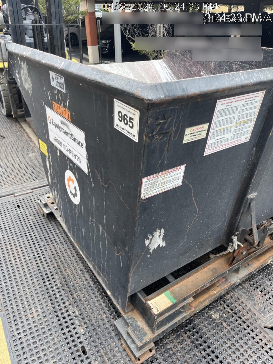 2021 STAR INDUSTRIES M-1820 - Self-Dump Hopper