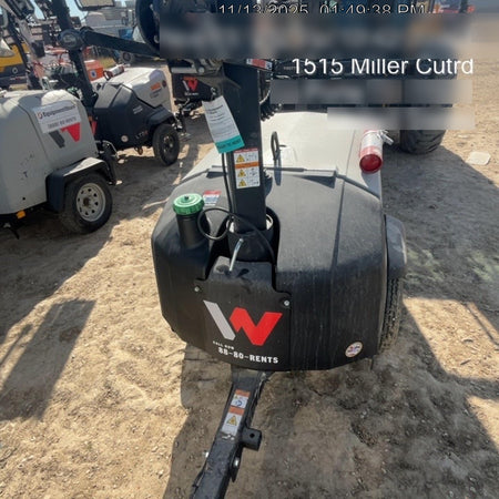 2024 Wacker Neuson LTT4 Diesel, Kohler KDW702, Deep Sea Controller, Auto Start, LED 320W, Bypass Outlet, T3