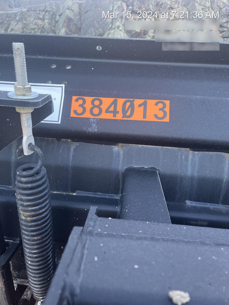 2024 JENKINS 96" Snow Pusher - Jenkins