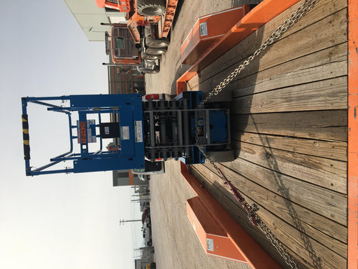 2020 Genie GS-2632 Solid NM Tires, Folding Rails with Half-Height Swing Gate, Beacon