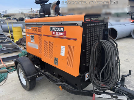 2021 Lincoln Electric Vantage 549X Ready Pak 3, ORANGE (includes trailer, cable rack, fender light kit)
