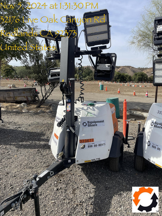 2023 Generac MLT2 Diesel, Flex Switch 120V Input, Powerzone Controller, (4) 320W LED Lights, 4kW Generator, 39.9 Gal Fuel Tank, 2" Ball, T3