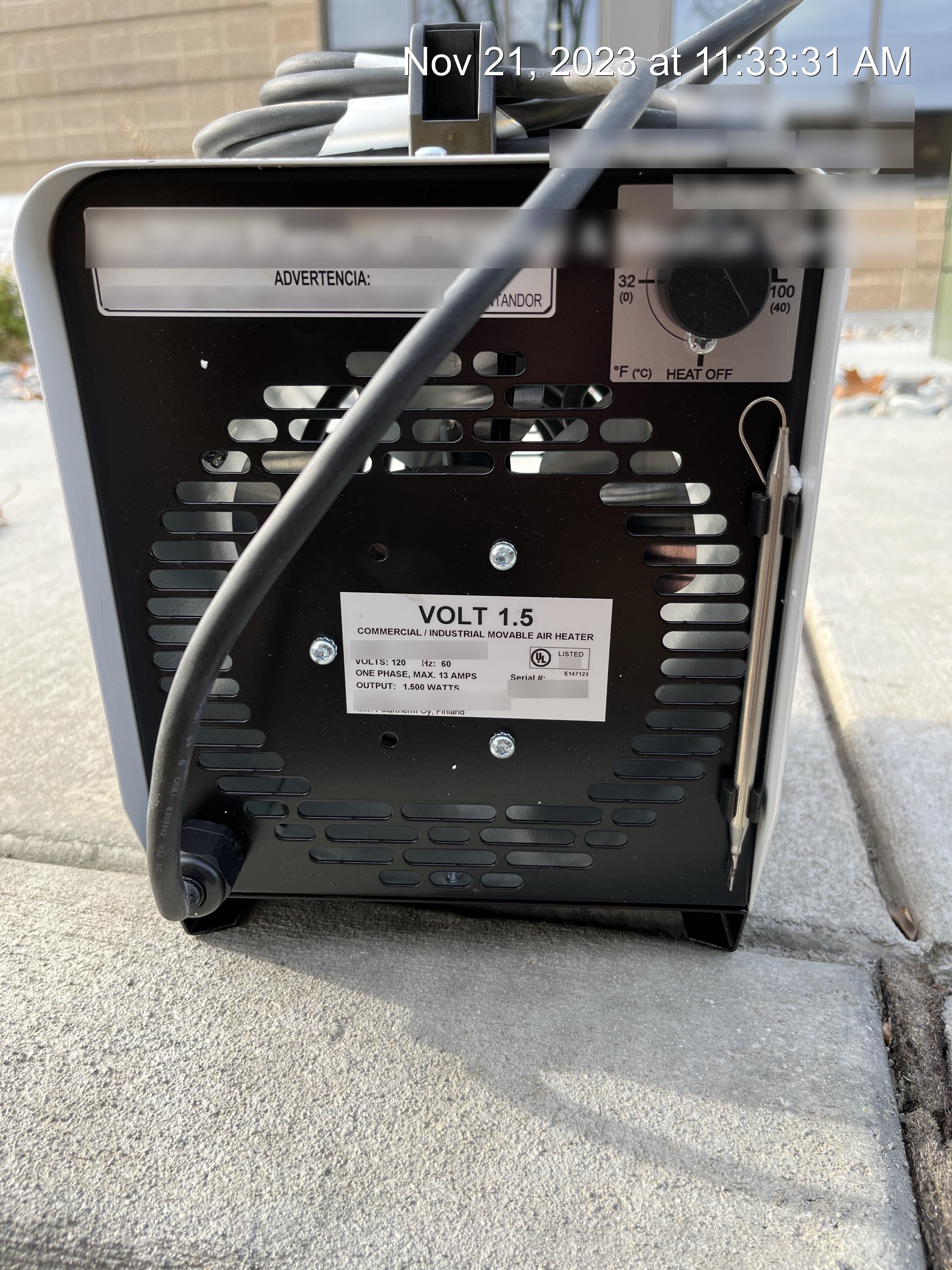 2023 L.B. WHITE Volt 1.5