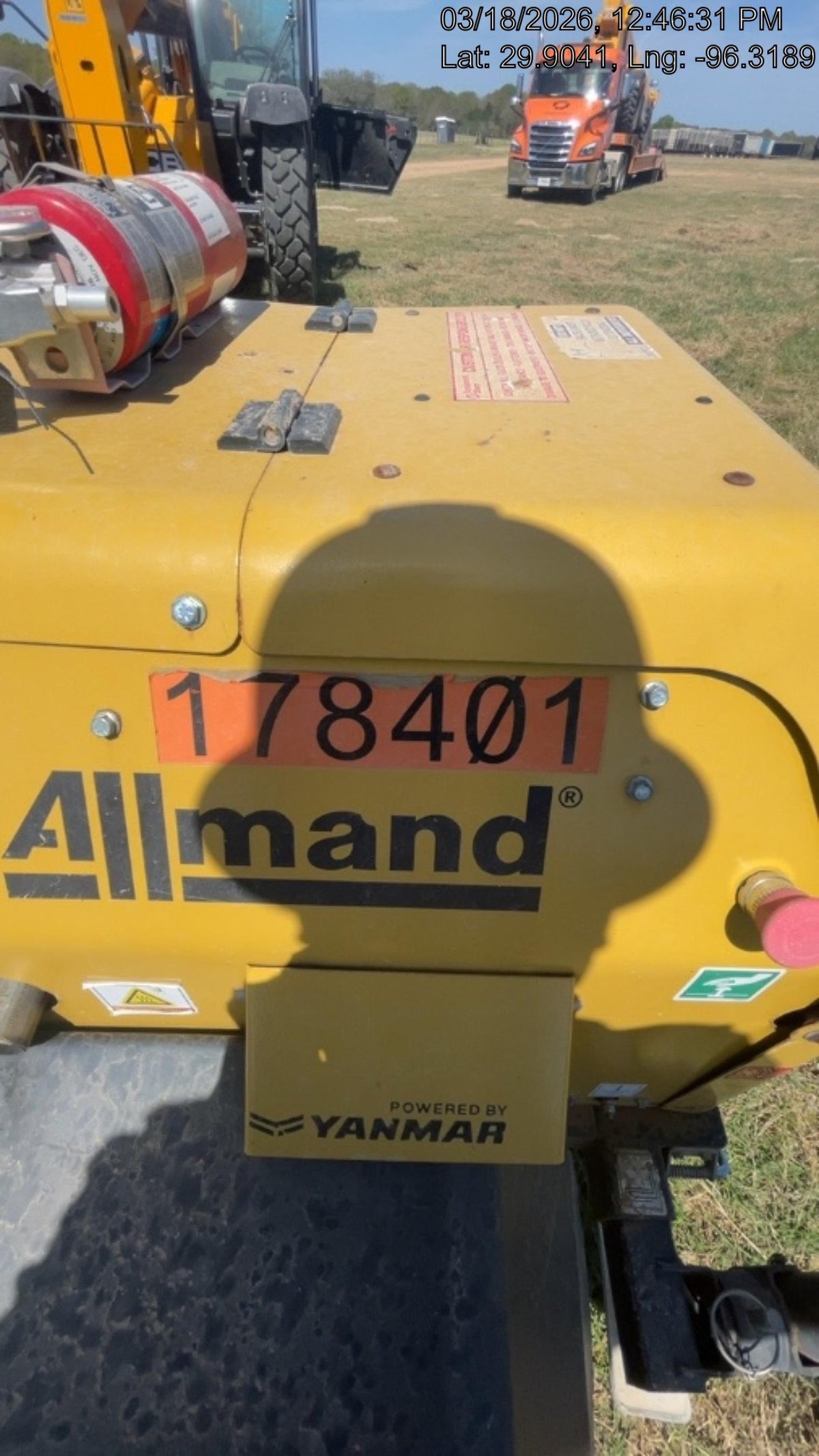 Allmand NLV3GR 3kW Light Plant - LED