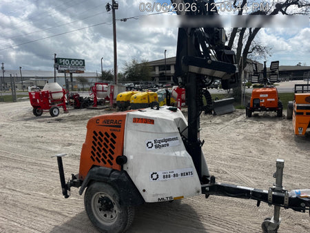 2023 Generac MLT2 Diesel, Flex Switch 120V Input, Powerzone Controller, 
(4) 320W LED Lights, 4kW Generator, 39.9 Gal Fuel Tank, 2" Ball, T3