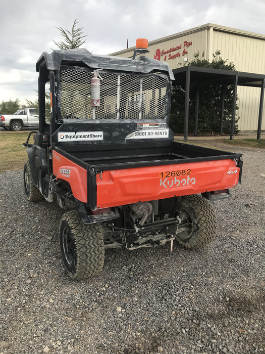 2020 Kubota RTV-XG850WL-H 4wd Utility Cart, Gas, 2 Seat, LED Strobe, Windshield Tempered Glass, Plastic Canopy, Wire Harness Kit, Backup Alarm