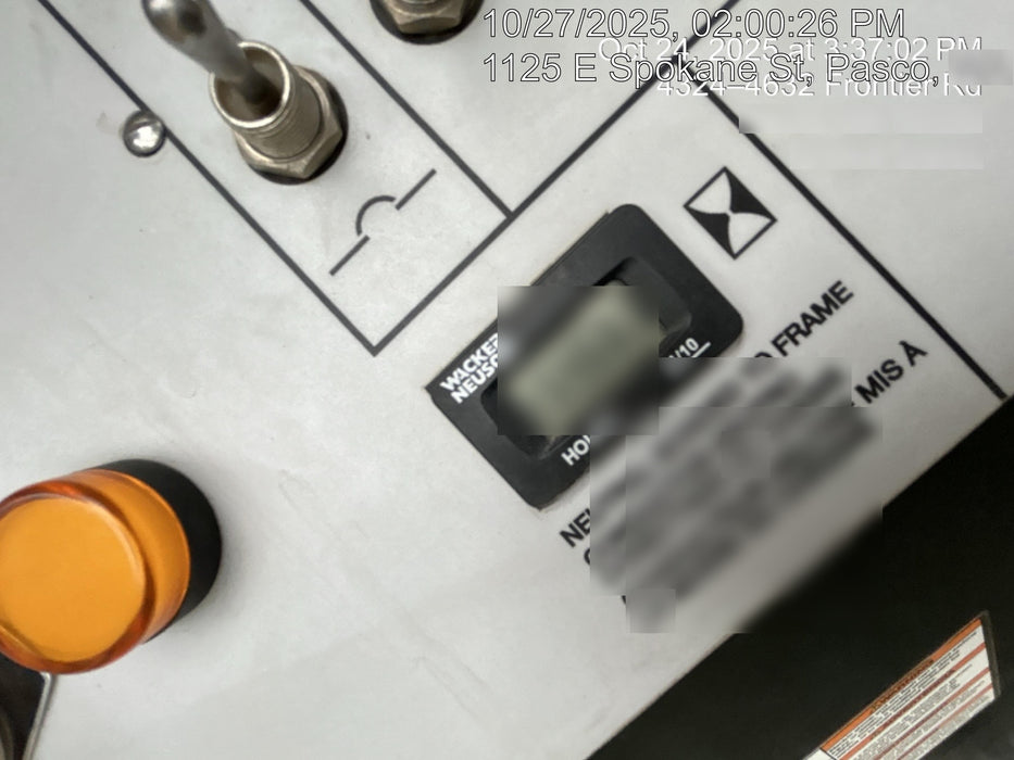 Wacker Neuson LTV6K-MH Power mast, 1100W MH, Fuel Sensors, Wiring Harness