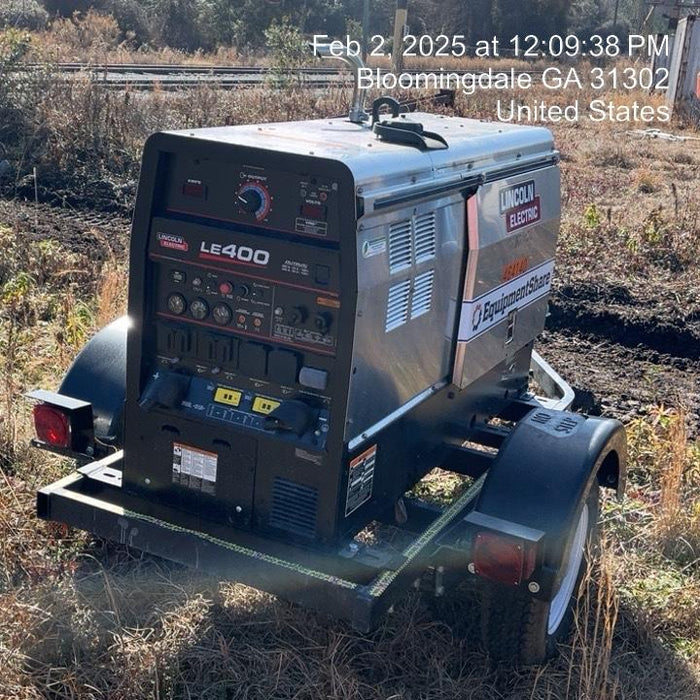 2024 Lincoln Electric LE400 Kubota V1505, Trlr, Cable Rack, Light Kit, ES Decals, T3