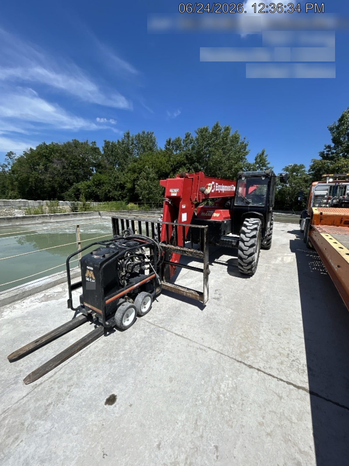 2020 Manitou MTA8044 Cab/Heat/Air, Solid Tires, Work Lights, Beacon, Aux Hydraulics, Back up Alarm, Lifting Eye, Mirrors, ES Keypad