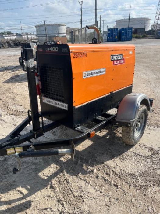 2022 Lincoln Electric LE400 Kubota V1505, Trlr, Cable Rack, Light Kit, ES Decals, T3