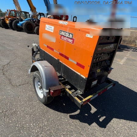 2022 Lincoln Electric LE400 Kubota V1505, Trlr, Cable Rack, Light Kit, ES Decals, T3