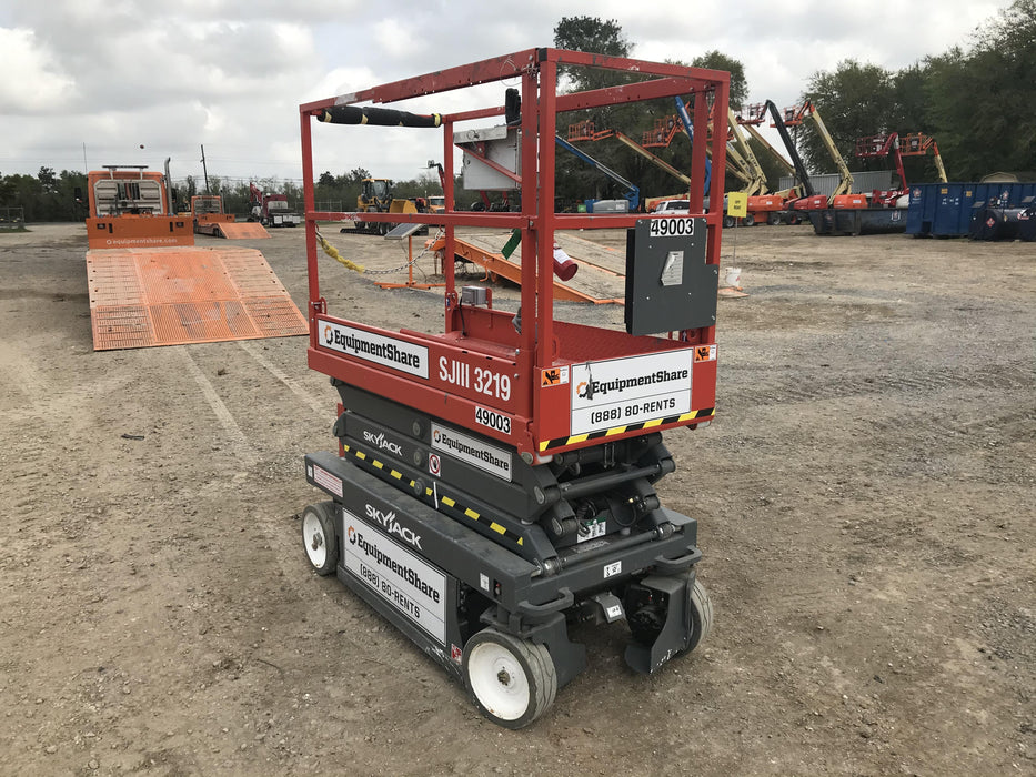 2019 Skyjack SJIII-3219 Standard Options, Trojan Batteries