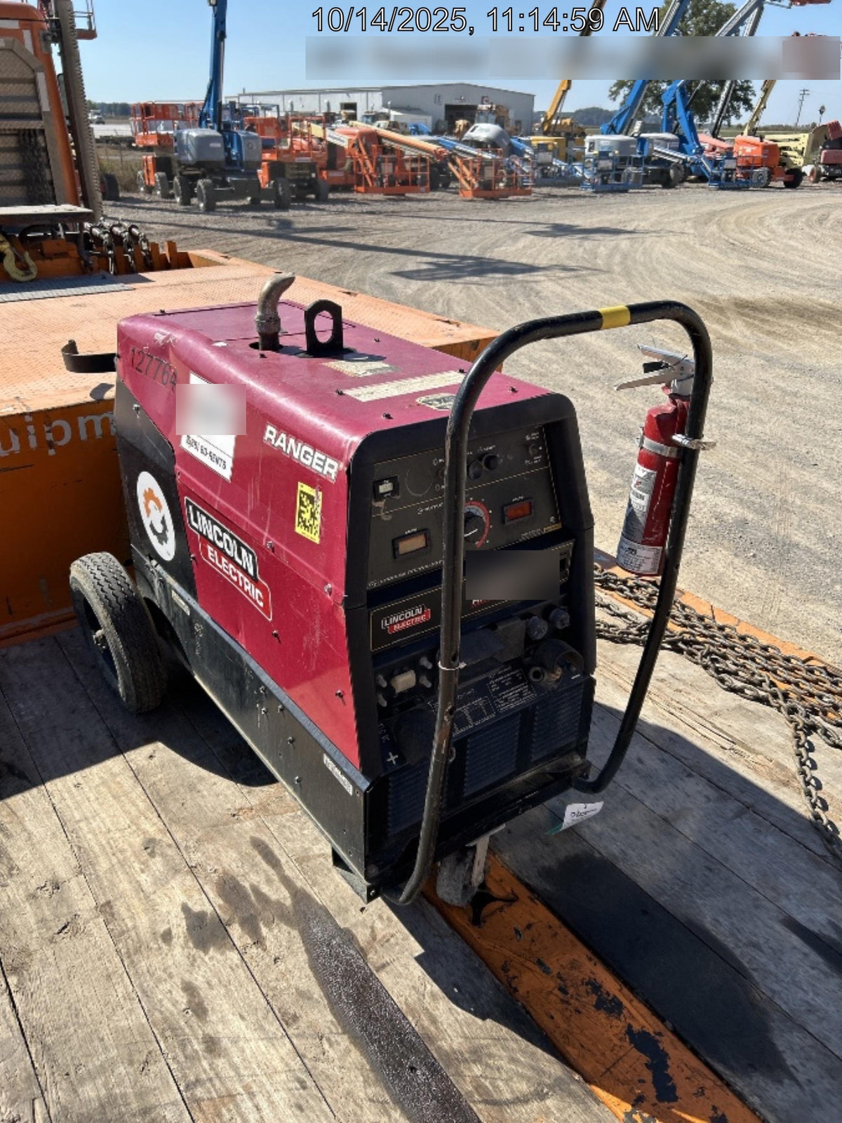 2021 Lincoln Electric Ranger 305 LPG K3430-1, Ranger 305 LPG, Undercarriage, Tank Holder & Strap, 10kw AC Gen, 25hp Kohler LPG Eng