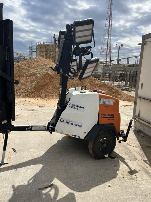 2023 Generac MLT2 Diesel, Flex Switch 120V Input, Powerzone Controller, 
(4) 320W LED Lights, 4kW Generator, 39.9 Gal Fuel Tank, 2" Ball, T3