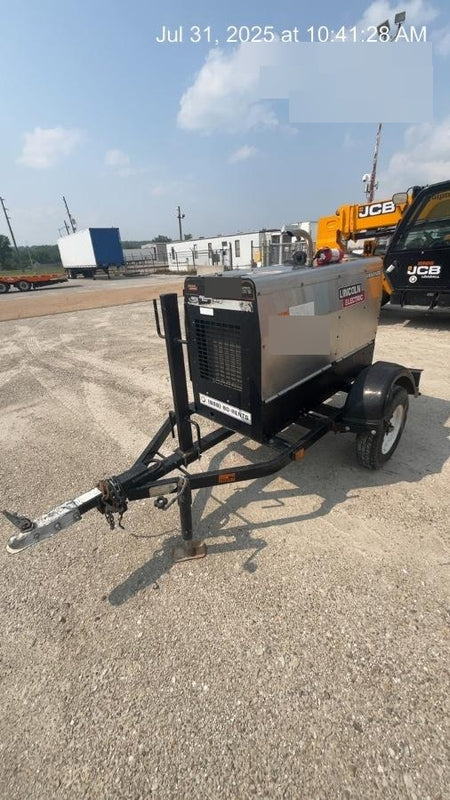 2019 Lincoln Electric Vantage 322 Lincoln Vantage 322 Welder w/Trailer, Light Kit, Cable Rack