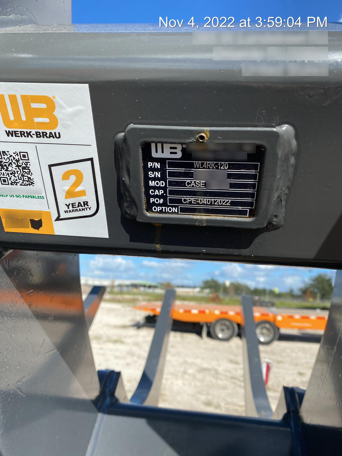 2022 WERK-BRAU WL4RK-120 - Werk-Brau