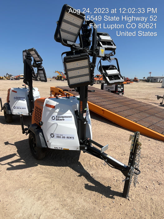 2023 Generac MLT2 Diesel, Flex Switch 120V Input, Powerzone Controller, (4) 320W LED Lights, 4kW Generator, 39.9 Gal Fuel Tank, 2" Ball, T3