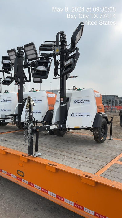 2024 Generac MLT2 Diesel, Flex Switch 120V Input, Powerzone Controller, 
(4) 320W LED Lights, 4kW Generator, 39.9 Gal Fuel Tank, 2" Ball, T3