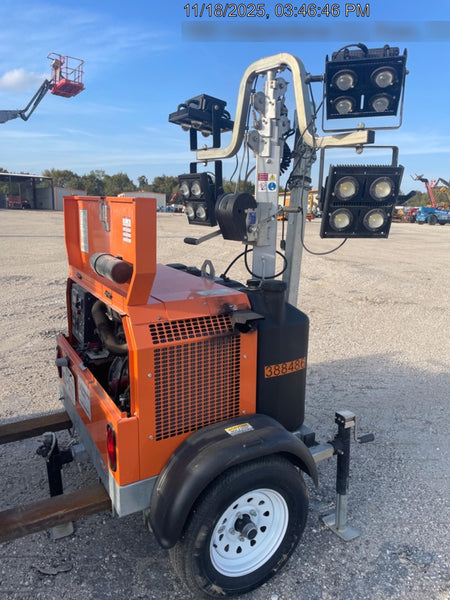 2024 Wanco WLTT-4MM4K Diesel, Deep Sea Controller, Shore Power Plug, Auto Start, (4) 350W LED Floodlights, 4kW Generator, 60 Gal Fuel Tank, 2" Ball, T3