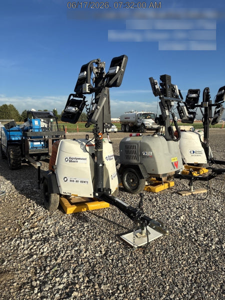 2023 Generac MLT2 Diesel, Flex Switch 120V Input, Powerzone Controller, (4) 320W LED Lights, 4kW Generator, 39.9 Gal Fuel Tank, 2" Ball, T3