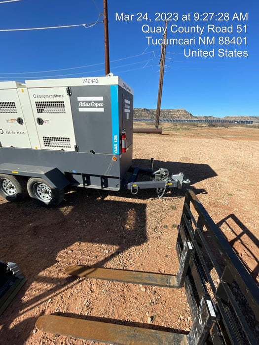 2022 ATLAS COPCO QAS 125