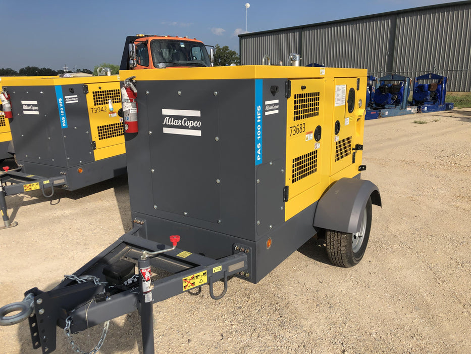 2020 ATLAS COPCO PAS 100 HF CS Enclosed