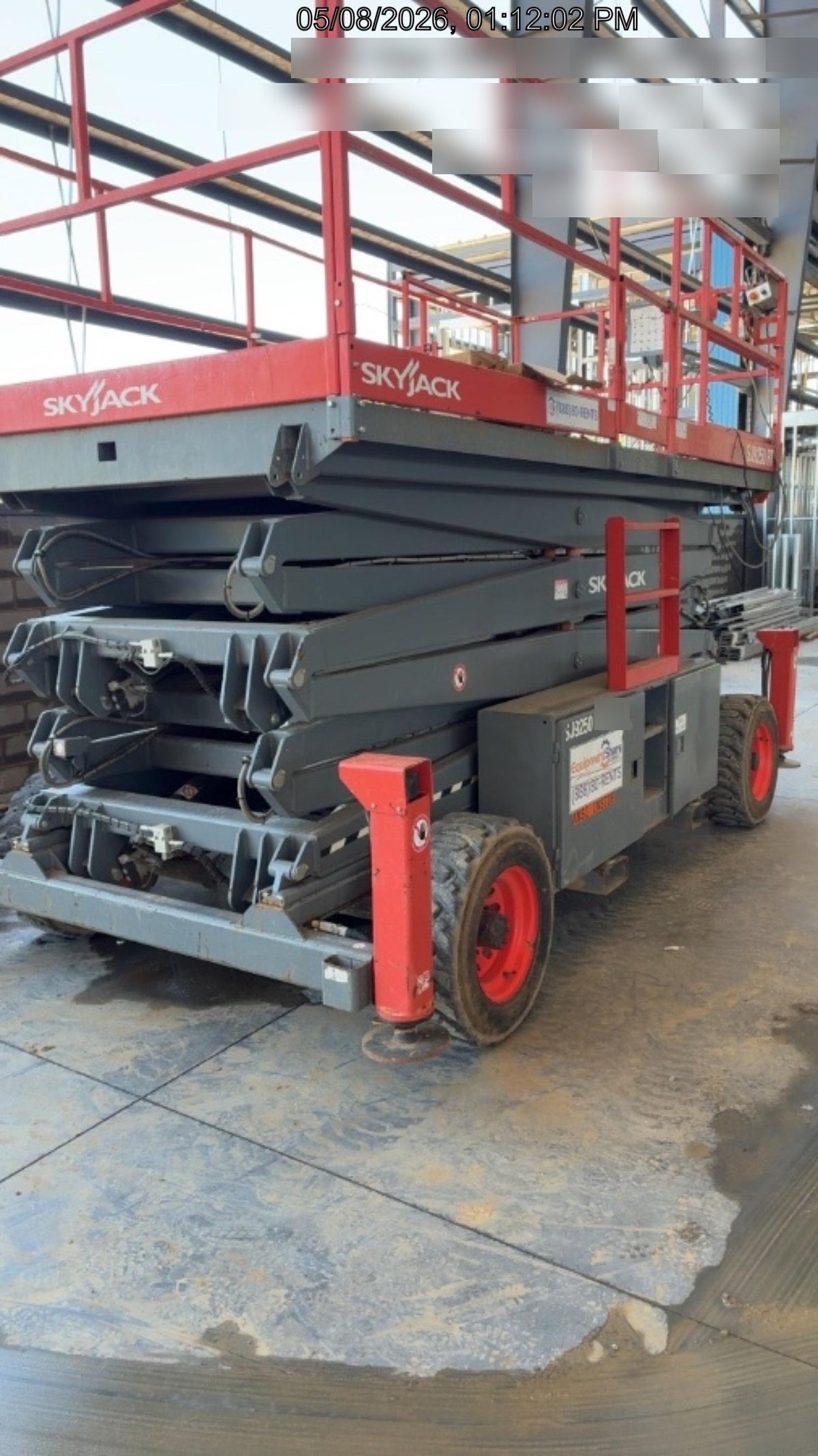 2016 SKYJACK SJ9250 RT