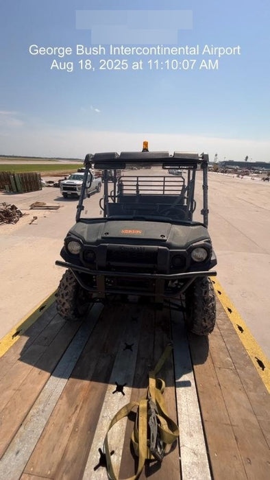 Kawasaki Mule PRO-DXT Standard Options, Backup Alarm, Beacon, Plastic Hard Top, Poly Windshield, Horn Kit