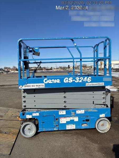 2018 Genie GS-3246 Genie GS-3246 w/Folding rails, Full height swing gate