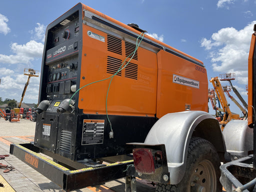 2022 Lincoln Electric LE400 Kubota V1505, Trlr, Cable Rack, Light Kit, ES Decals, T3