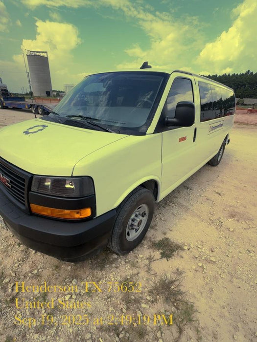 2025 GMC Savana 3500 - Rental