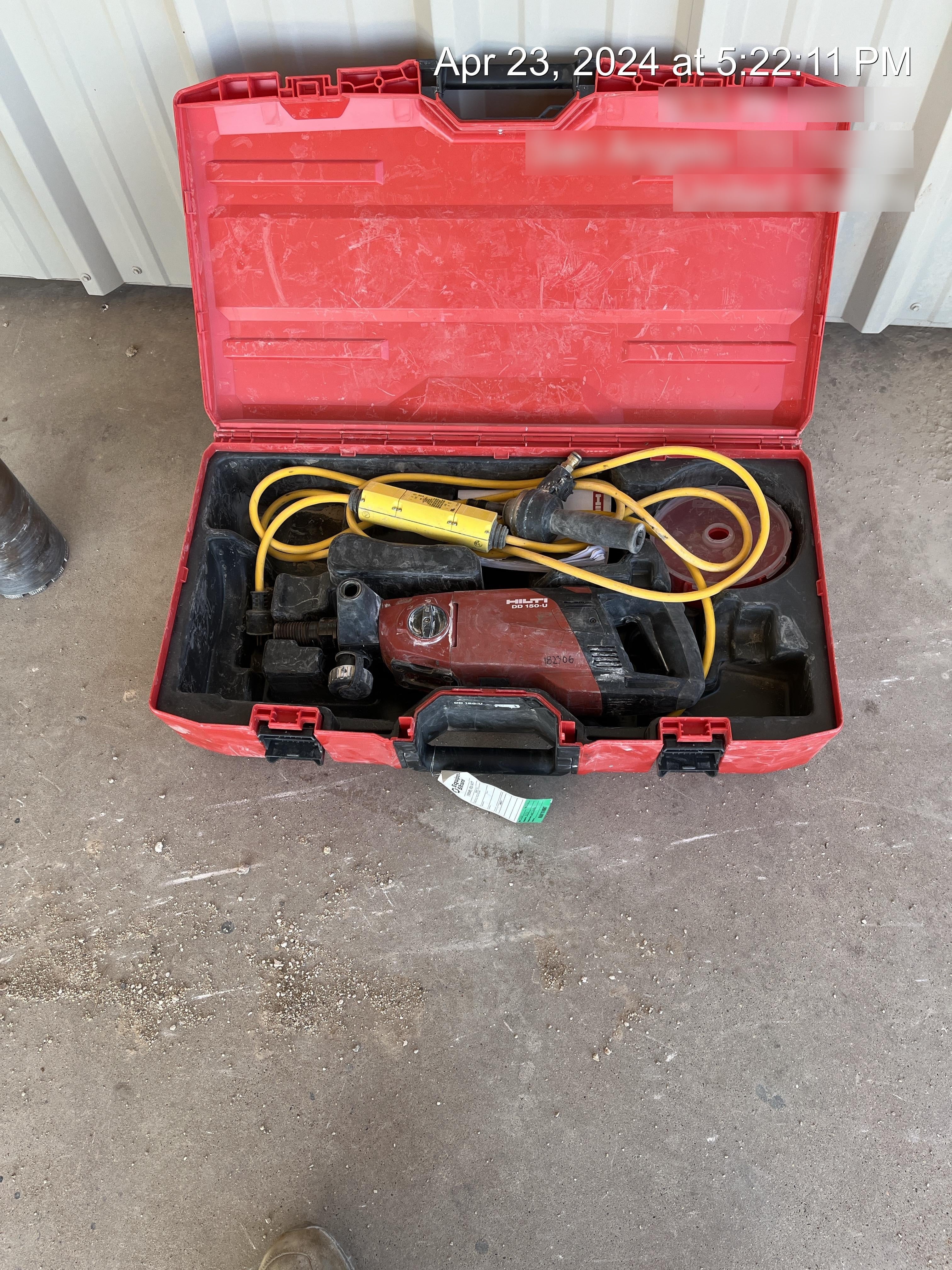 2021 HILTI DD 150-U