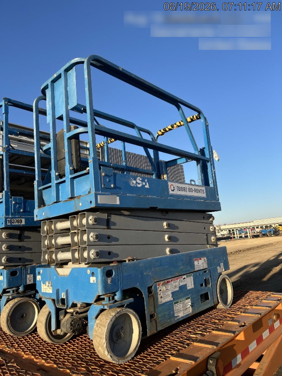 2019 Genie GS-1930 Half Height Swing Gate, 800W Inverter