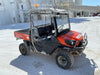 2020 Kubota RTV-XG850WL-H 4wd Utility Cart, 4 Seat,Gas, LED Strobe, Windshield Tempered Glass, Plastic Canopy, Wire Harness Kit, Backup Alarm