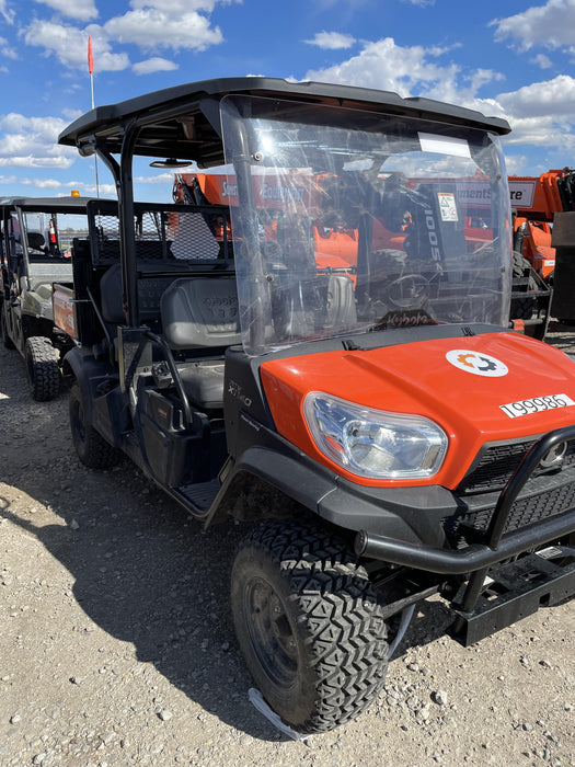 2022 Kubota RTV-X1140W-H Plastic Canopy, Windshield Acrylic Clear, LED Strobe Light, Wire Harness Kit, Back up Alarm
