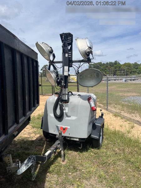 2019 Wacker Neuson LTV6L-MH Wacker Neuson LTV6L Mobile Light Tower w/Fuel Level Sensor Installed