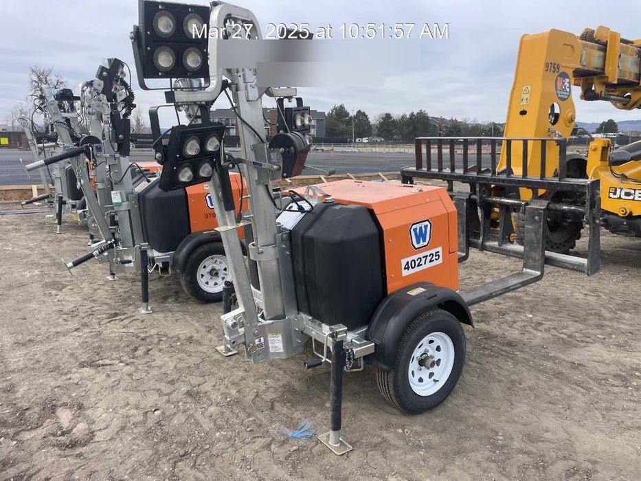 2024 Wanco WLTT-4MM4K Diesel, Deep Sea Controller, Shore Power Plug, Auto Start, (4) 350W LED Floodlights, 4kW Generator, 60 Gal Fuel Tank, 2" Ball, T3