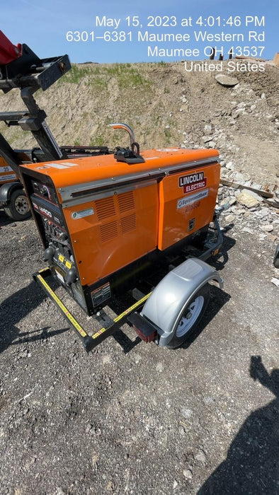 2022 Lincoln Electric LE400 Kubota V1505, Trlr, Cable Rack, Light Kit, ES Decals, T3